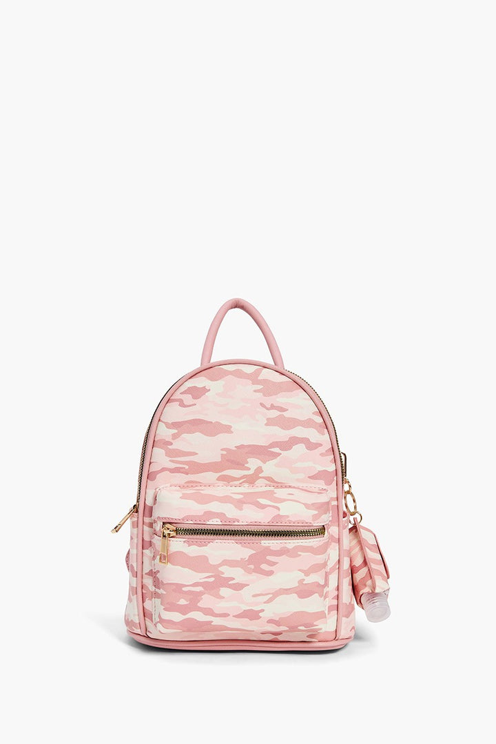 Pink Mini Camo Backpack - Fashion Bop