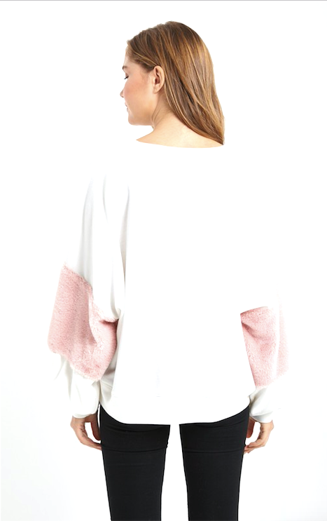 Puff Sleeve Sweatshirt - Fashion Bop