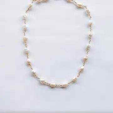 Freshwater Pearl Choker Necklace - Fashion Bop