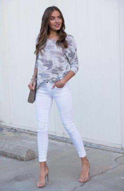 Camo Chic Long Sleeve - Fashion Bop