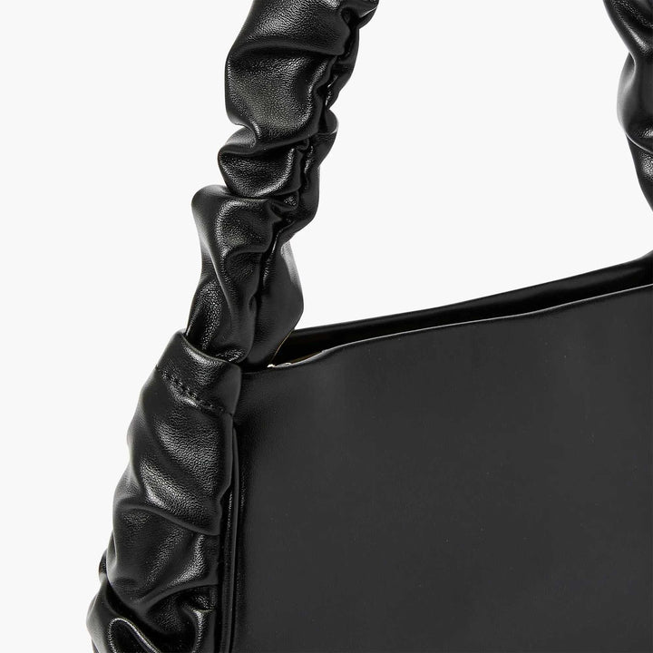 Black Scrungie Purse - Fashion Bop