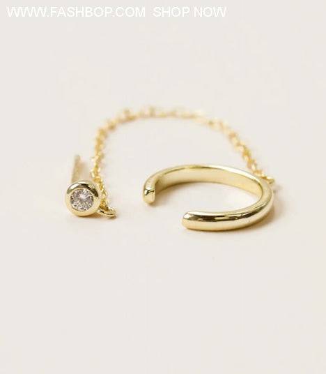 Dainty Cuff Chain - Fashion Bop