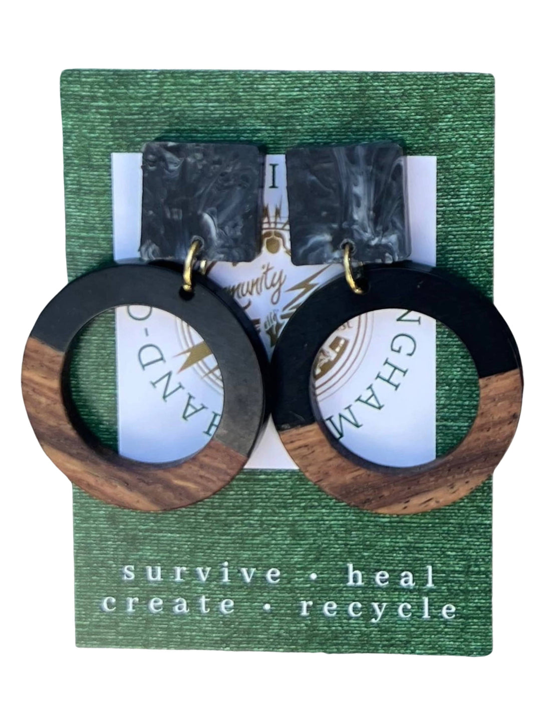 Made By Survivors Of Homelessness Eco-friendly earrings - Fashion Bop