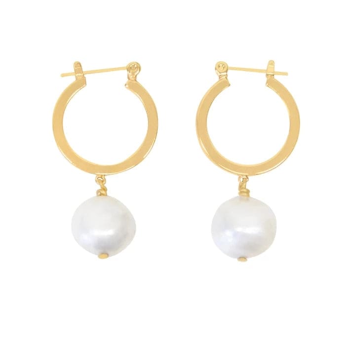 Survivor Made Pearl Earrings - Fashion Bop