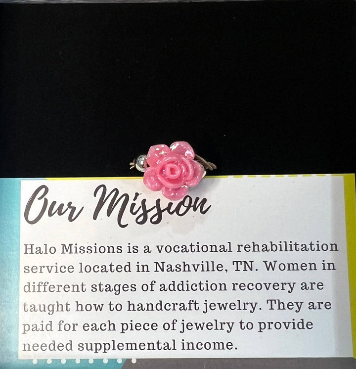 Recovery Rose Ring Made By Women In Addiction Recovery - Fashion Bop