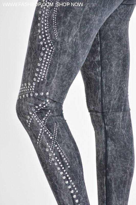 Super Studded Legging - Fashion Bop